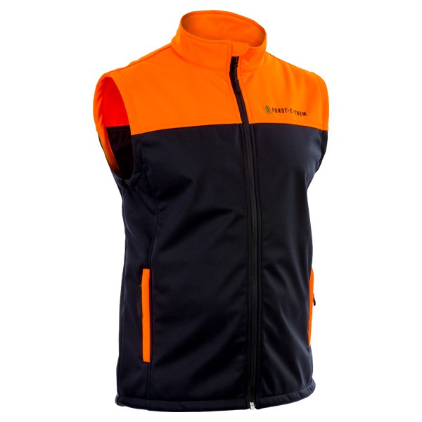Forstweste Orange Softshell