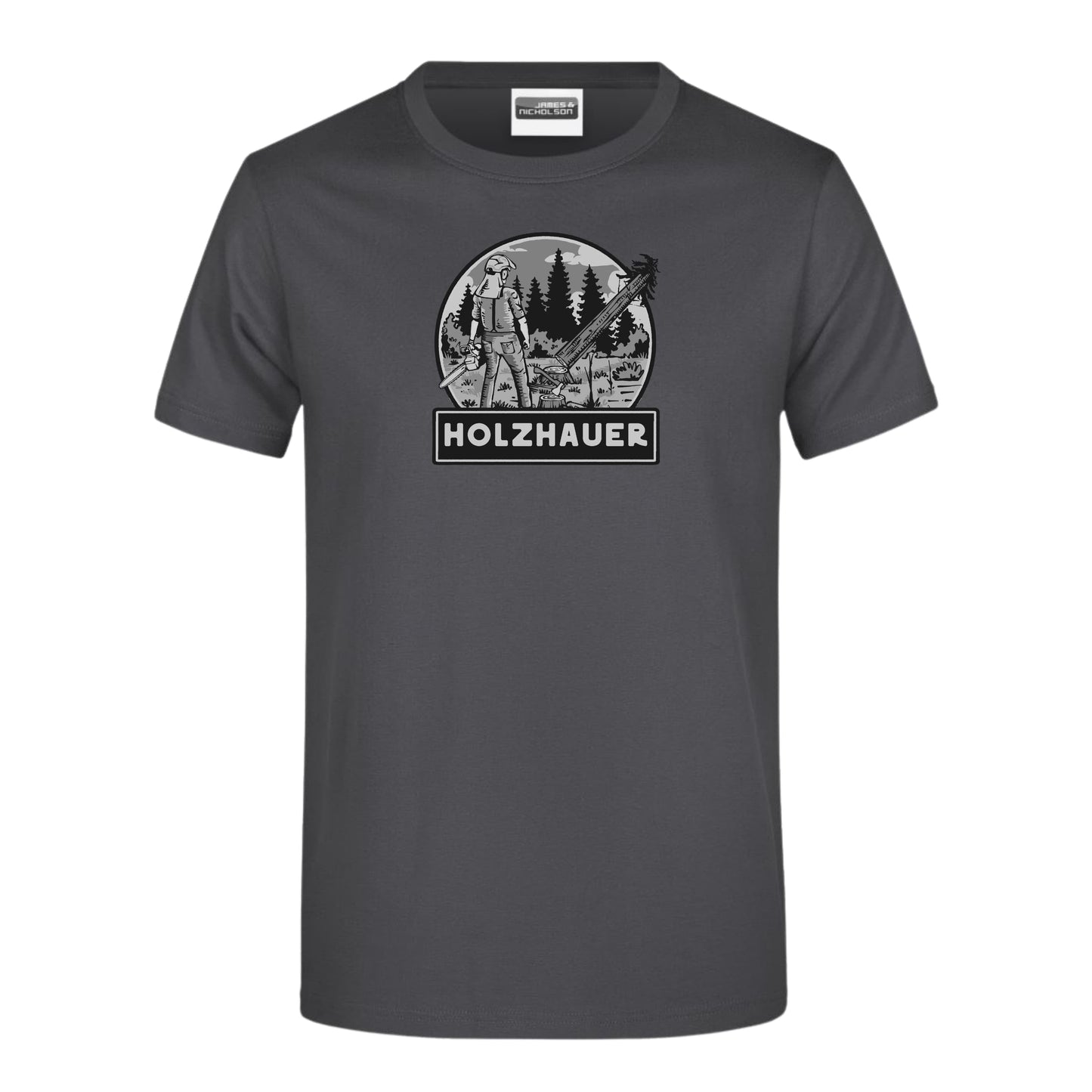 Neu Holzhauer (Logo in Grau) Friedrich der Fuchs