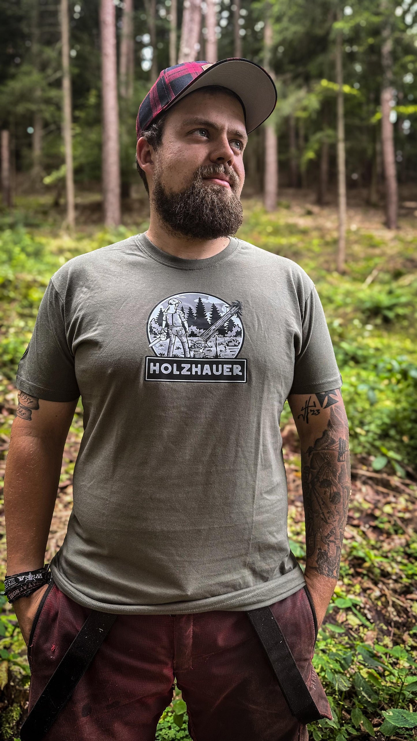 Neu Holzhauer (Logo in Grau) Friedrich der Fuchs