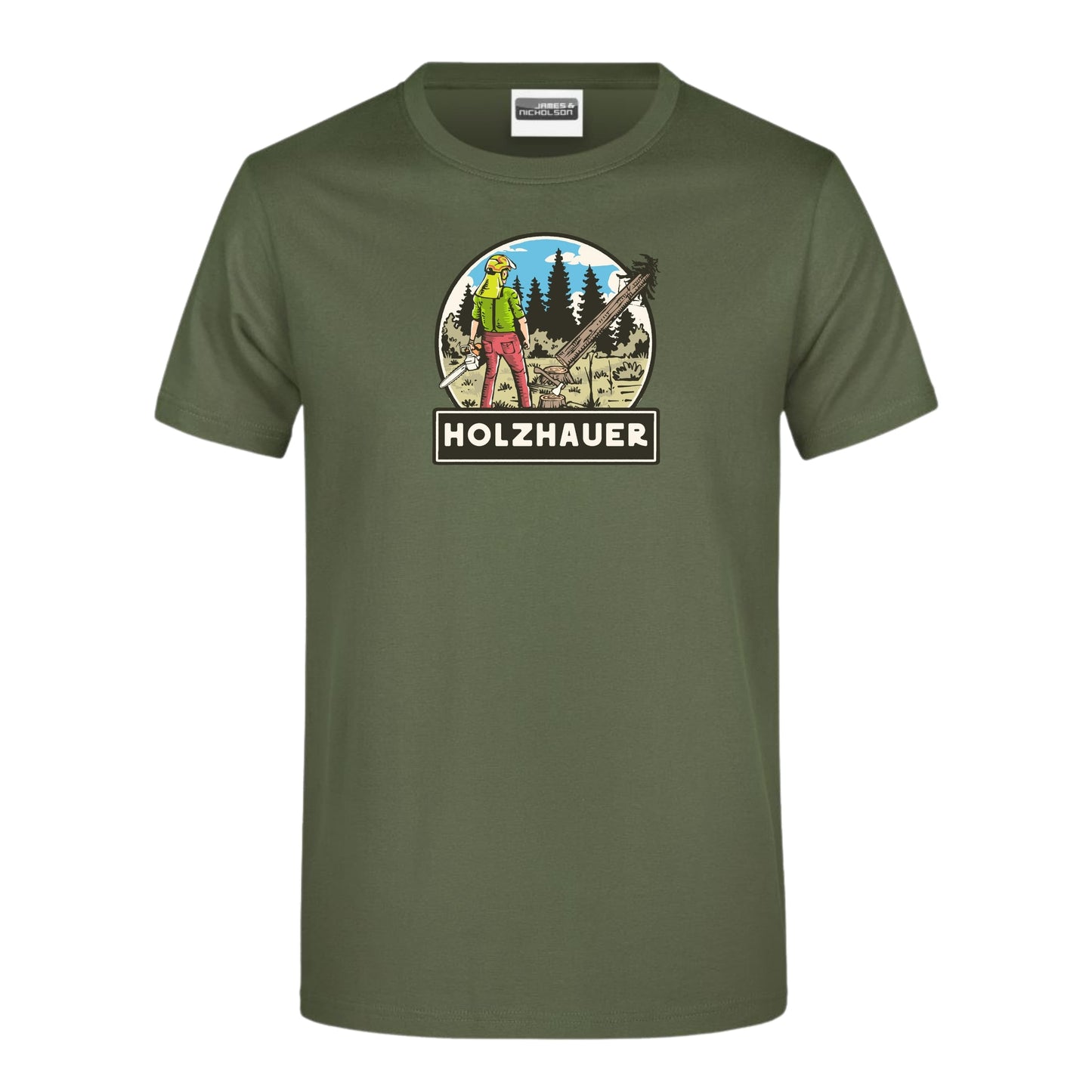 Neu Holzhauer (Logo In Farbe) Friedrich der Fuchs