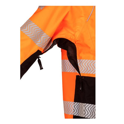 Regenjacke SIP Keiu HV Regenjacke EN ISO 20471
