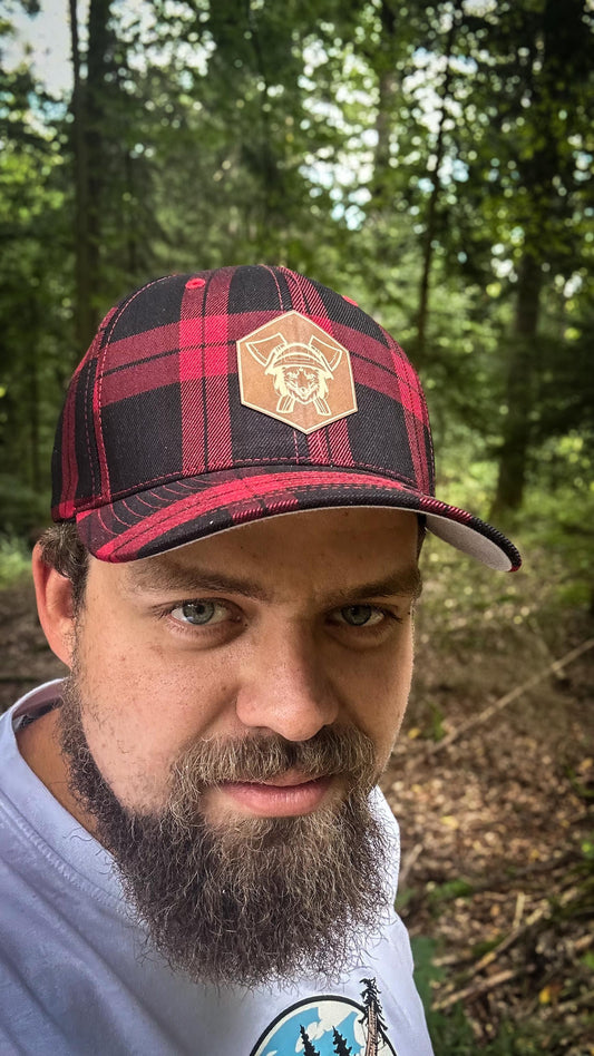 Holzfäller Cap mit Friedrich der Fuchs logo (Instagrammer)